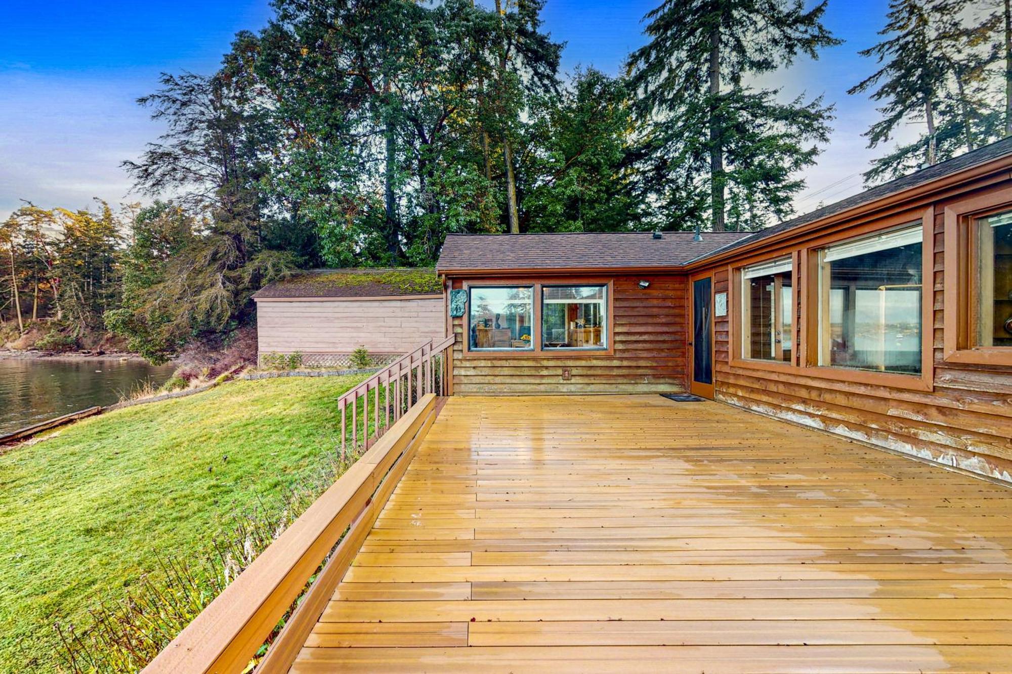The Cabin At Penn Cove Coveland Bagian luar foto